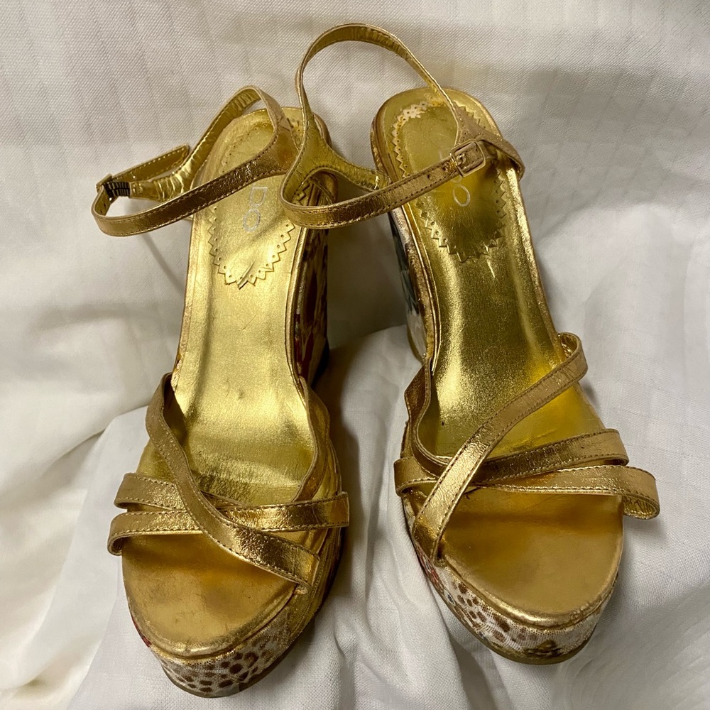 ALDO WEDGES 7.5 - Picture 2 of 7